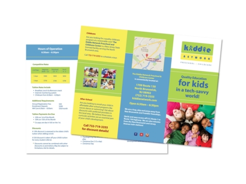 Kiddie Network Info Trifold