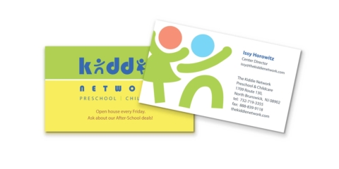 Kiddie Network brand biz card