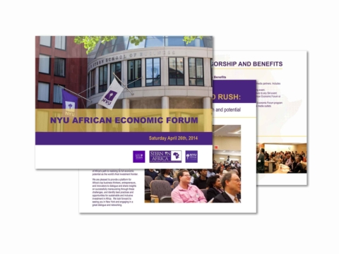 NYU Stern conference newsletter