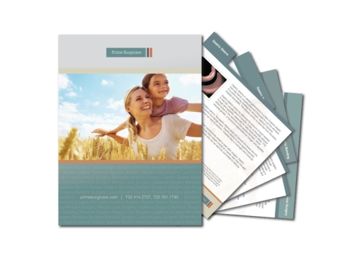 Prime Surgicare Folder with Inserts Package